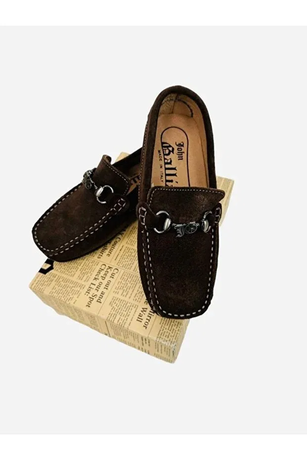Детские туфли для мальчиков кожаные Tomstore, Brown