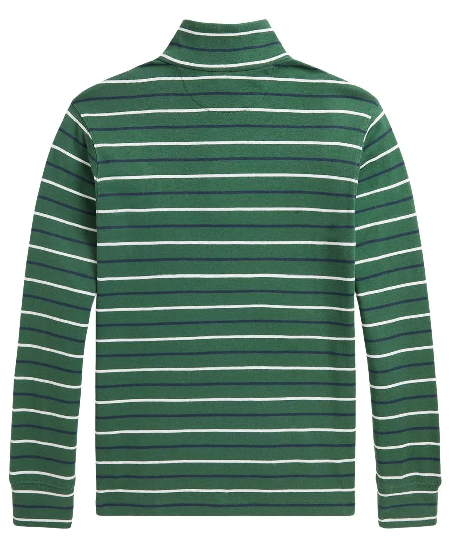 Свитшот с четверть-молнией Interlock, с длинным рукавом Polo Ralph Lauren, Verano Green Multi — фото 2