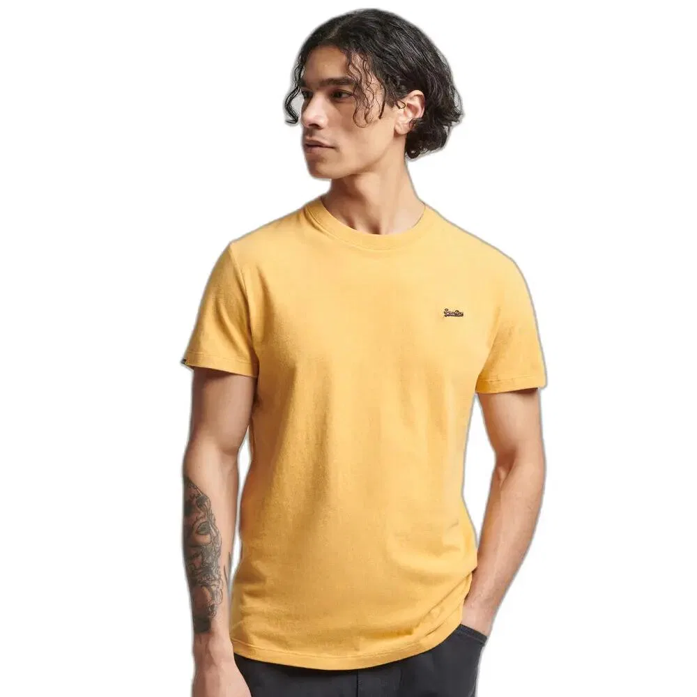 Мужская футболка Slim Fit Superdry Micro, Yellow