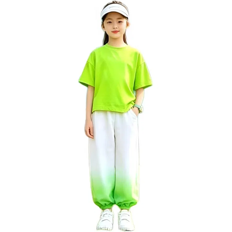 Детский спортивный комплект для девочек MADALLO, Green Two-Piece Set