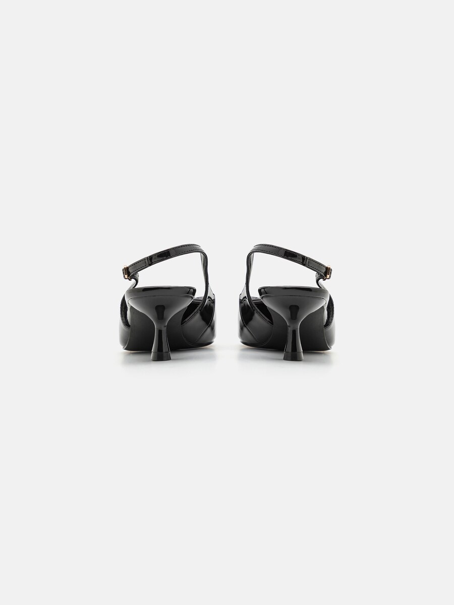Туфли-лодочки с открытой пяткой Madden Girl Vogue, Black — фото 4
