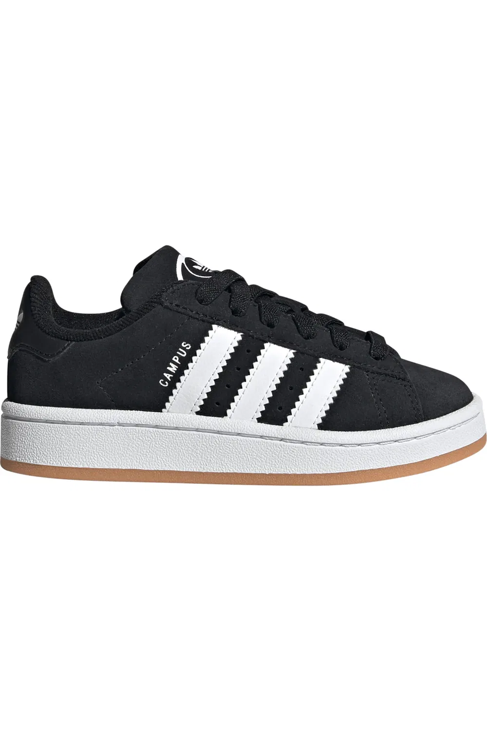 Кроссовки детские Campus 00s adidas, Black/White/Gum — фото 3