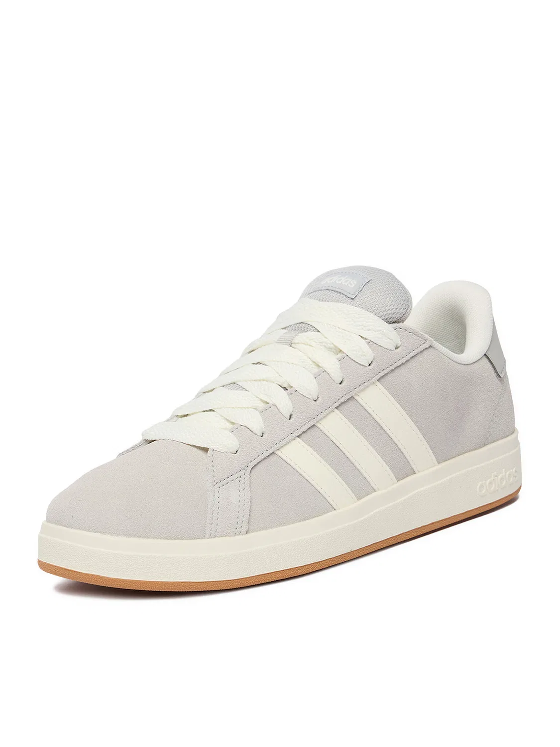 Кроссовки для мальчика COURT Adidas, светло-серый — фото 2