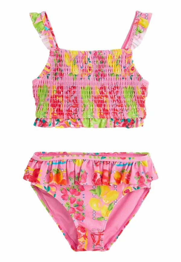 Бикини-комплект с принтом Regular fit Never Fully Dressed, Pink Fruit, розовый