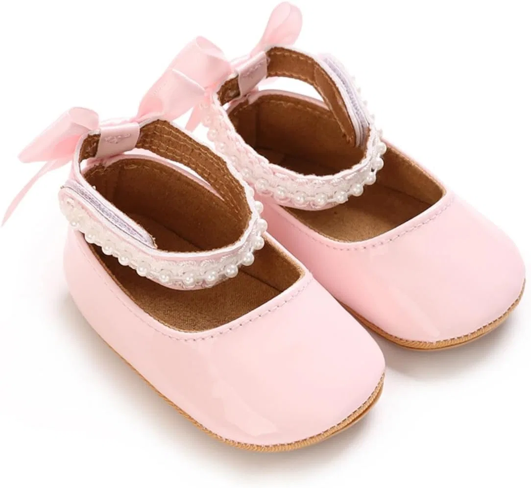 Детские туфли Мэри Джейн для девочек LAFEGEN, Pink — фото 3