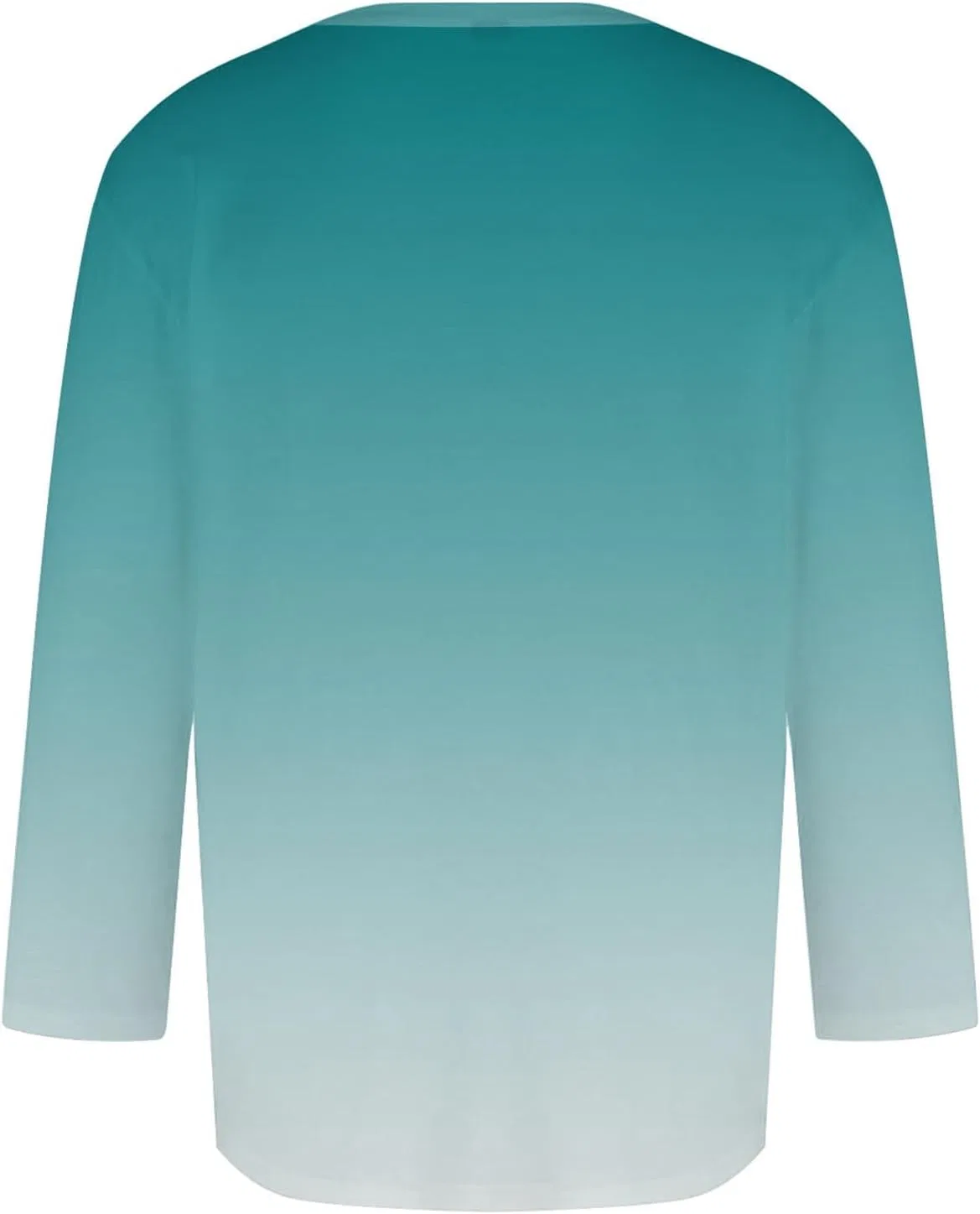 Мужская футболка с длинным рукавом градиент Active Shirts, Sky Blue — фото 3