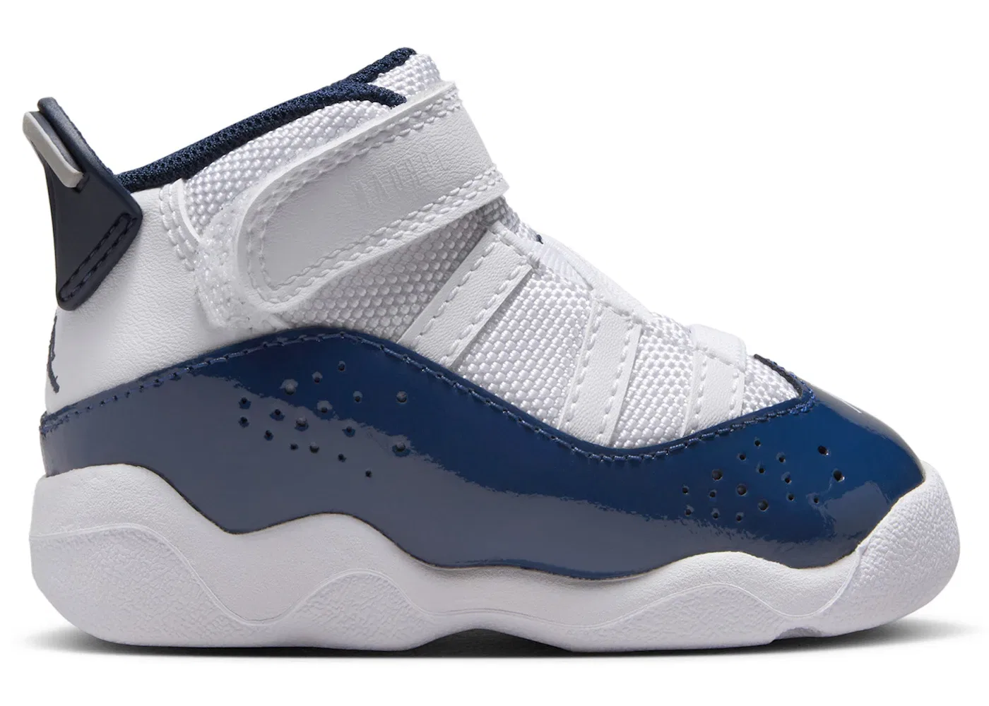 Детские кроссовки Lifestyle Jordan 6 Rings Jordan, White/Neutral Grey/Midnight Navy