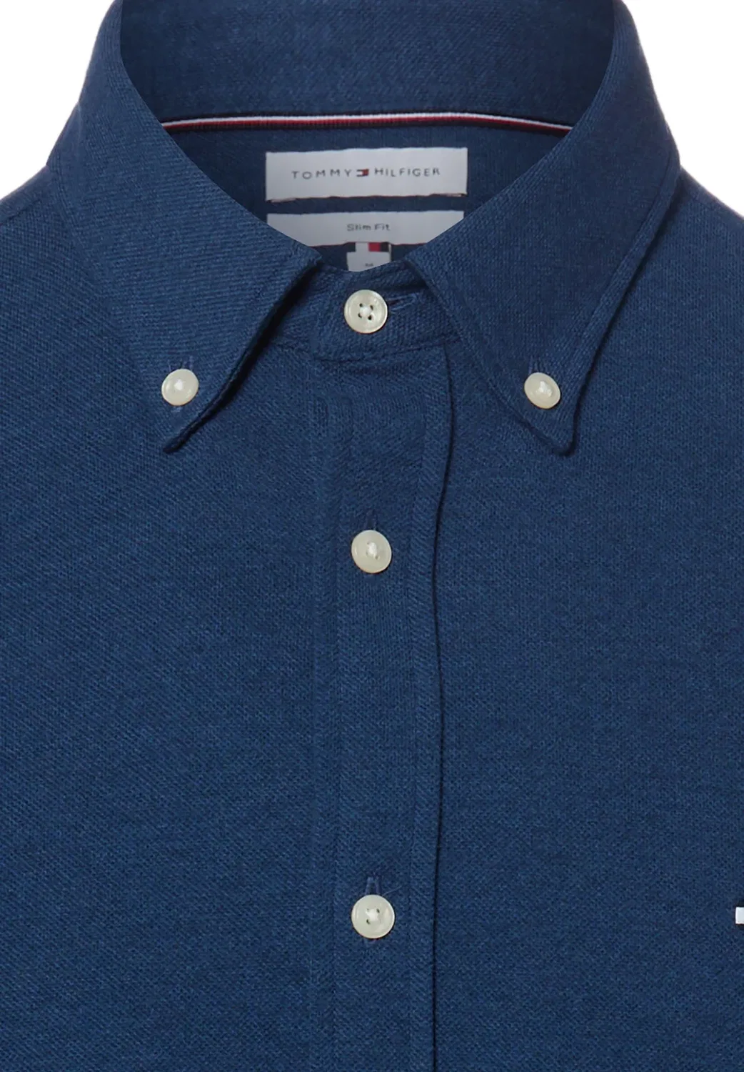 Hemd - рубашка Tommy Hilfiger, Indigo — фото 3