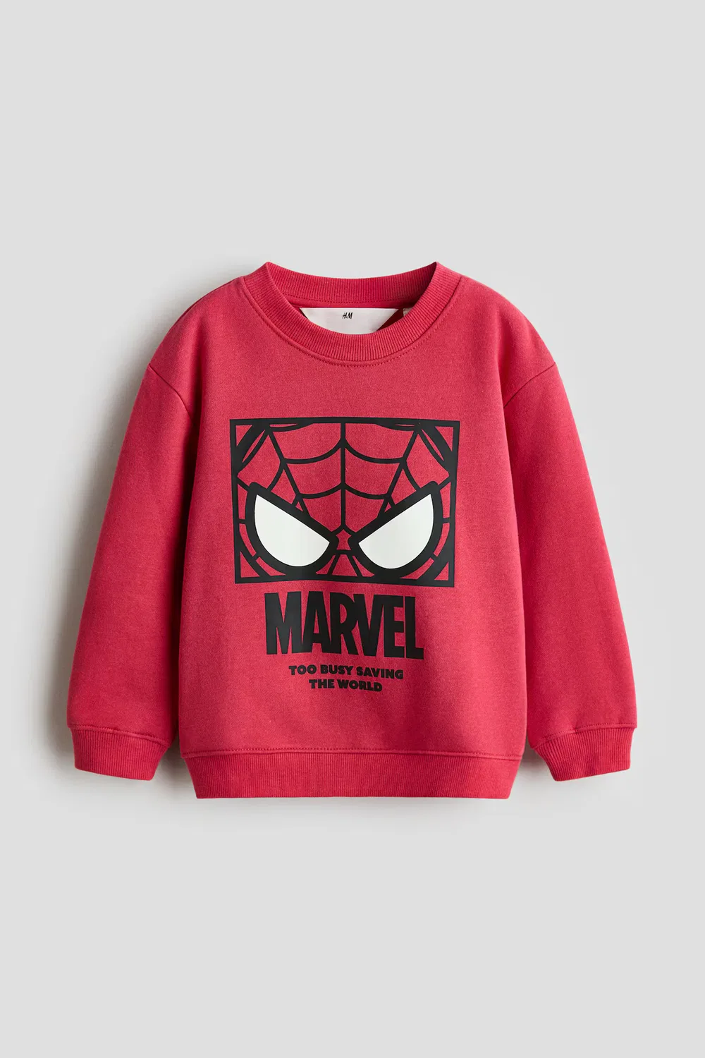 Толстовка из флиса с начесом и принтом H&M, Rot/Spider-Man