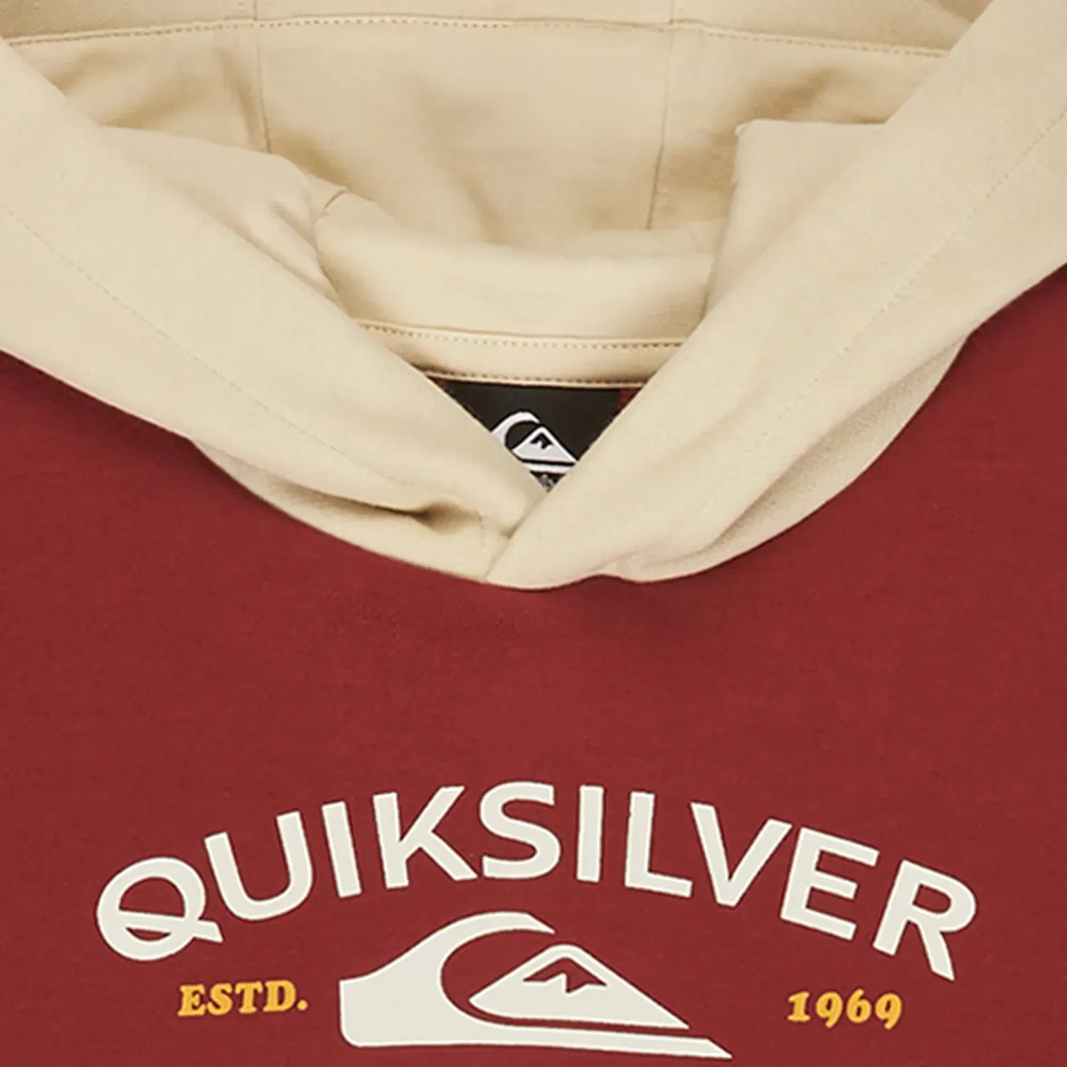 Детская худи для мальчиков из органического хлопка Knowledge Area Quiksilver, Blanco — фото 3