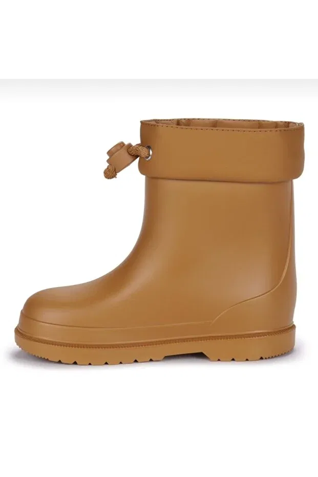 Детские сапоги для девочек водонепроницаемые Rain Boots Igor, Mustard — фото 2