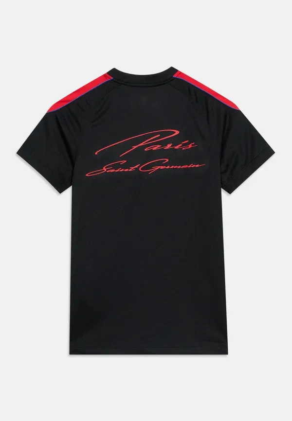 Футболка Dri-fit Psg Nike Performance/Hyper Royal/Global Red, черный/красный — фото 2
