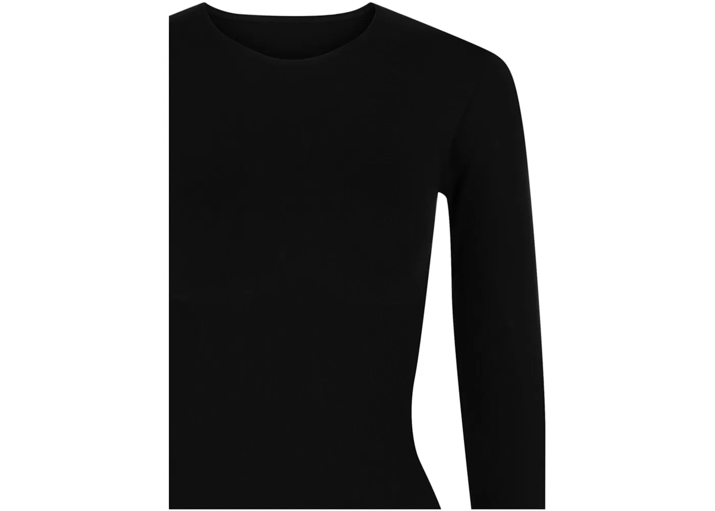 Женский боди с длинным рукавом Bodysuit Balenciaga, Black White — фото 3