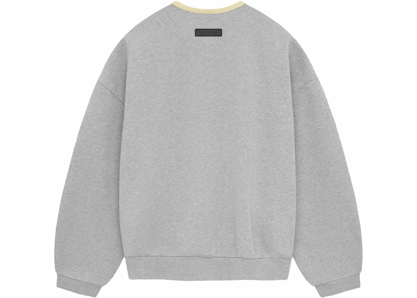 Мужской свитшот с круглым вырезом Fear of God Essentials Sweatshirt (SS24), Light Heather Grey — фото 2