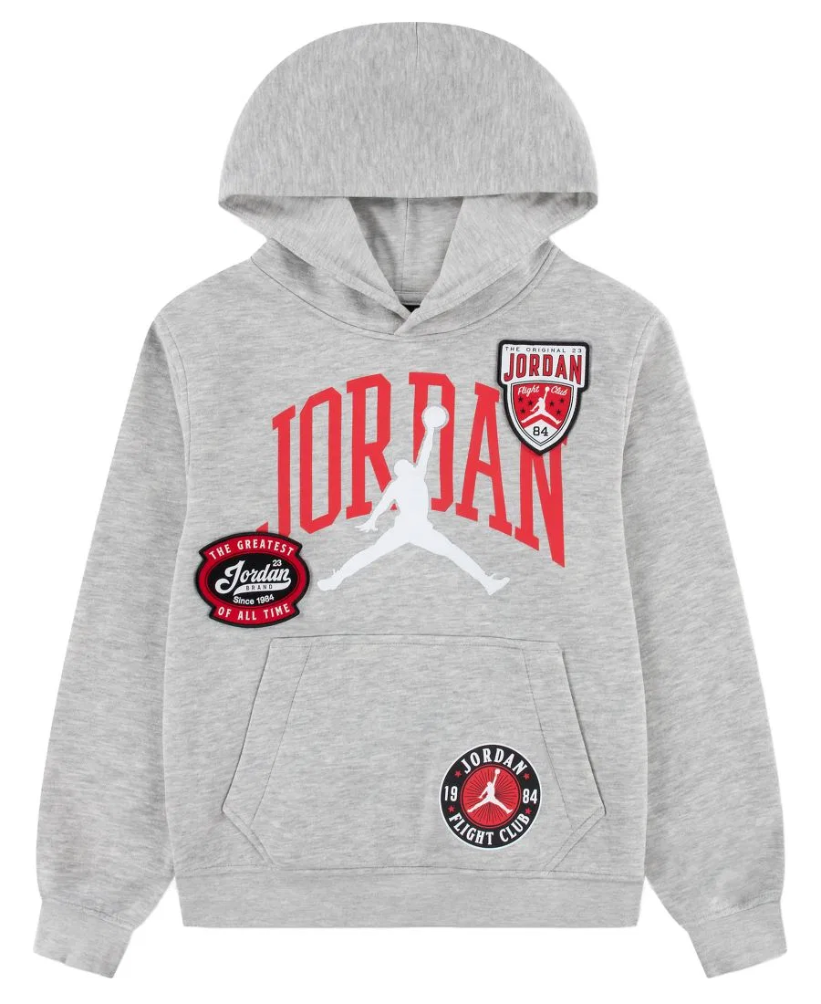 Худи с длинным рукавом Highway Arch Jordan, Gray Heather