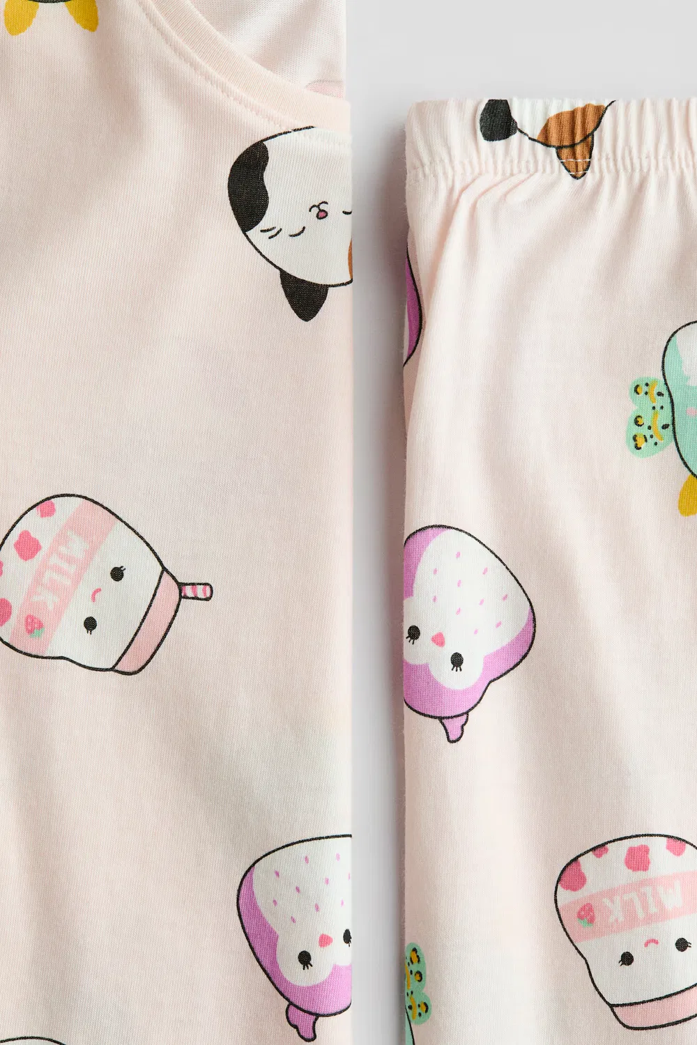 Джерсийская пижама H&M, Hellrosa/Squishmallows — фото 2