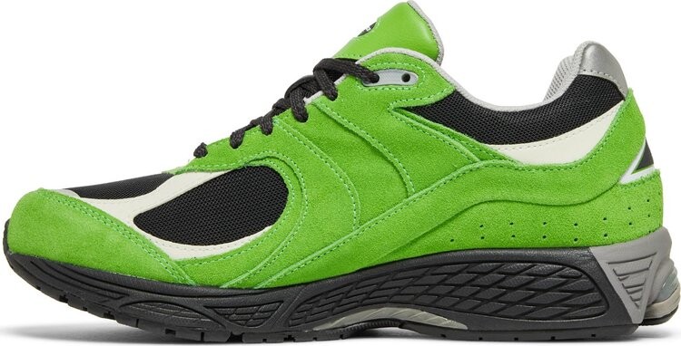 Кроссовки New Balance 2002R 'Good Vibes Pack - Green Apple', зеленый — фото 4