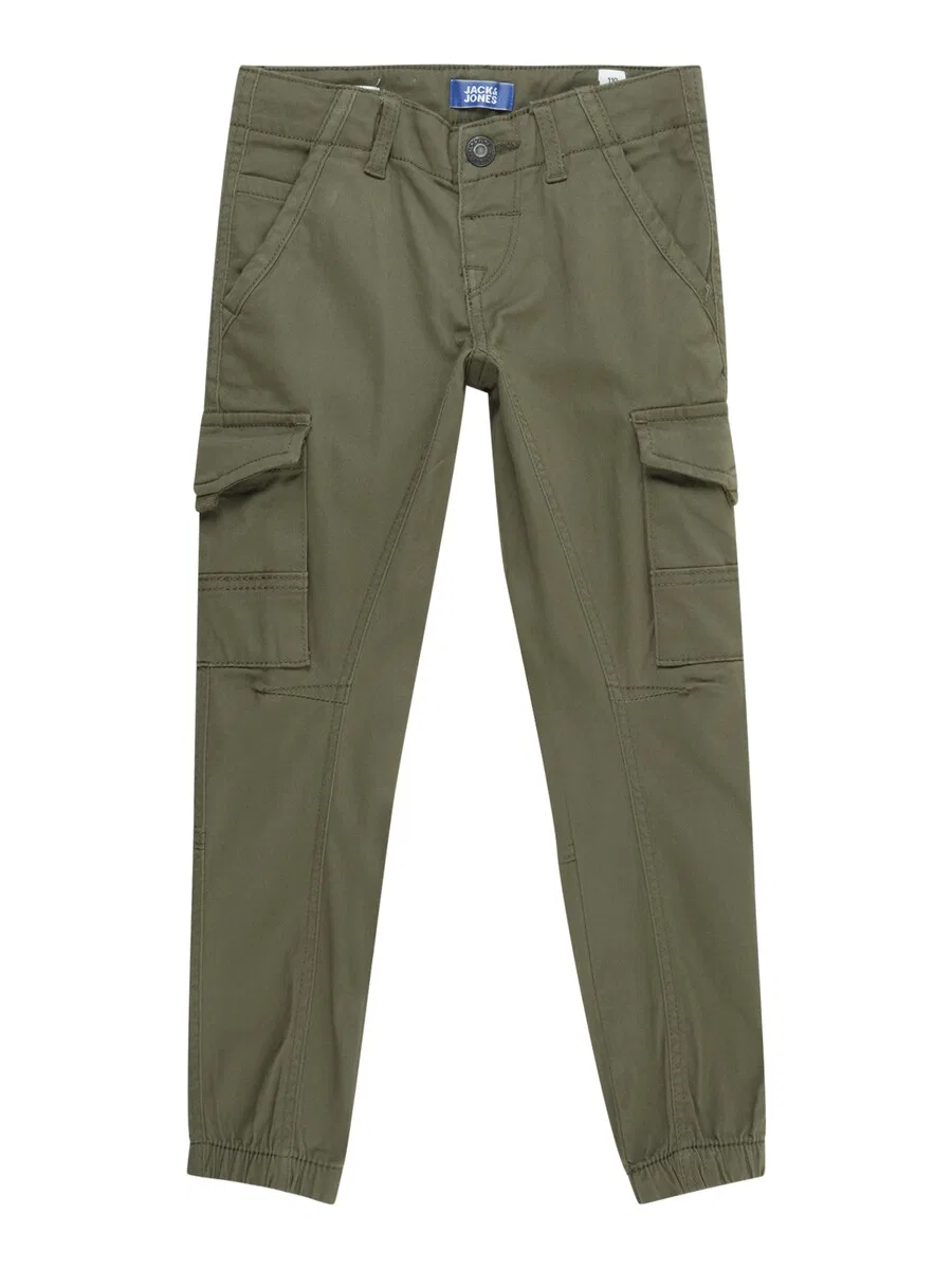 Зауженные брюки-мини 'Paul Flake' оливкового цвета Jack & Jones Mini