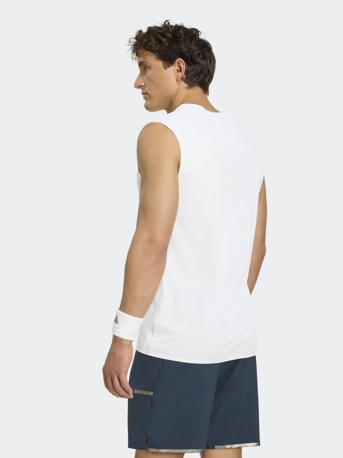Футболка без рукавов Tennis Climacool adidas, белый — фото 2