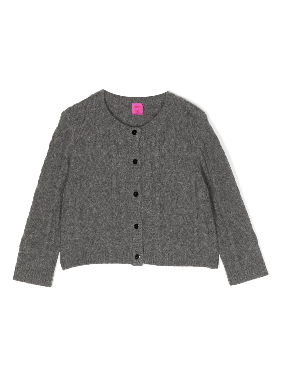 Мини кардиган из шерсти и кашемира Cashmere In Love, серый