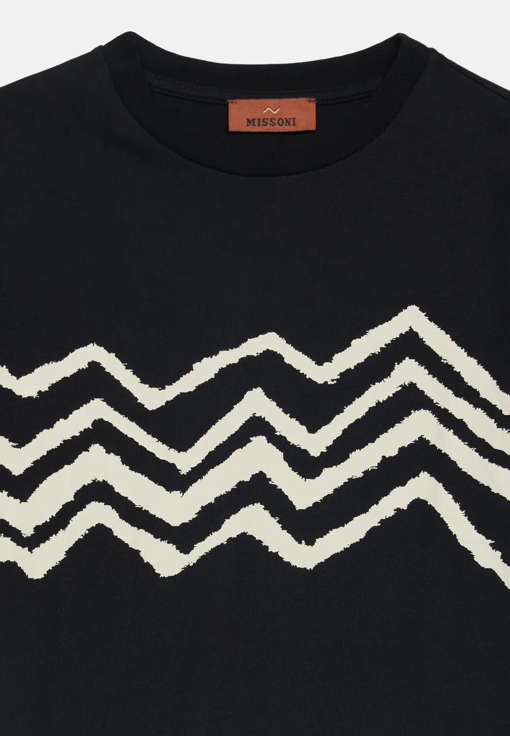 Футболка с принтом Missoni, Black/Beige — фото 4