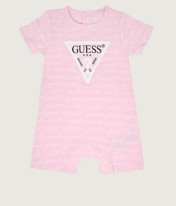 Детское боди для девочек с длинным рукавом Guess, Rosa