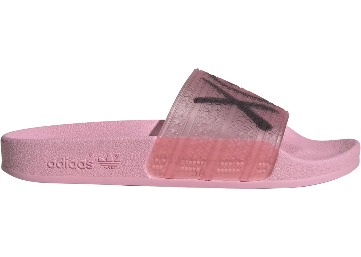 Детские шлепанцы Adidas Adilette André Saraiva XO, Semi Pink Glow/Core Black/Semi Pink Glow