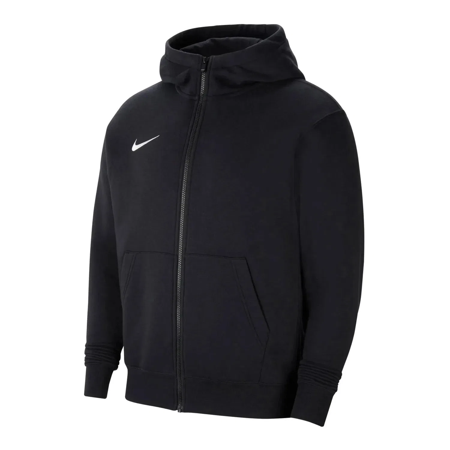 Детская куртка из флиса с капюшоном Nike Fleece Park 20 Sweatjacke, Цвет: Schwarz / Weiss