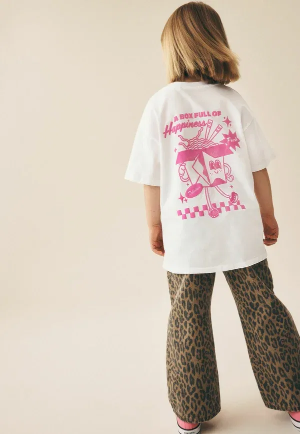 Футболка с принтом Print T-shirt Next, белый — фото 2
