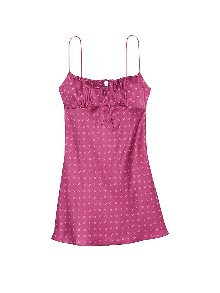 

Комбинация Victoria's Secret Pink Tencel Slip, ярко-розовый