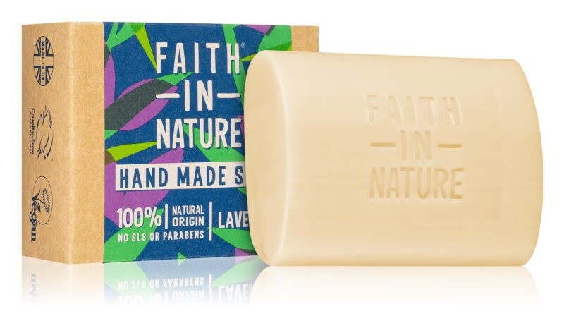 

Натуральное мыло с ароматом лаванды Faith In Nature Hand Made Soap Lavender