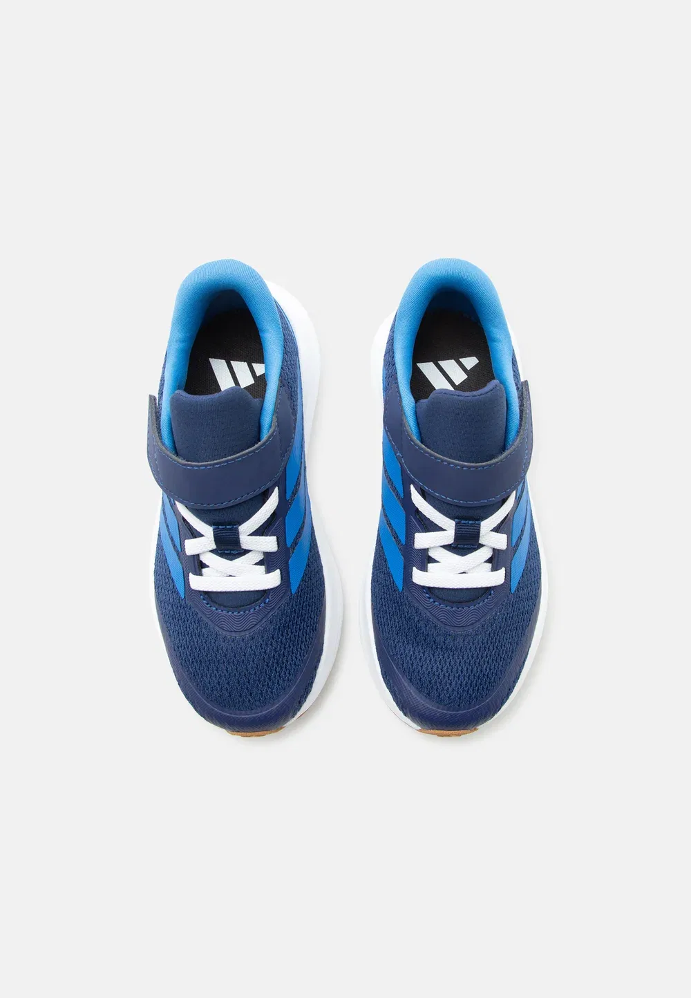 Runfalcon 6 унисекс - кроссовки для бега по улицам Adidas Performance, Dark Blue/Bright Royal/Lucid Lemon — фото 4