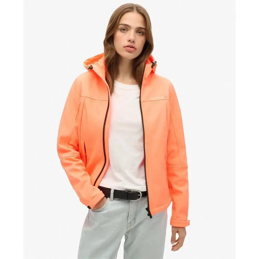 Женская водонепроницаемая куртка с капюшоном Classic Trekker Superdry, Orange — фото 3