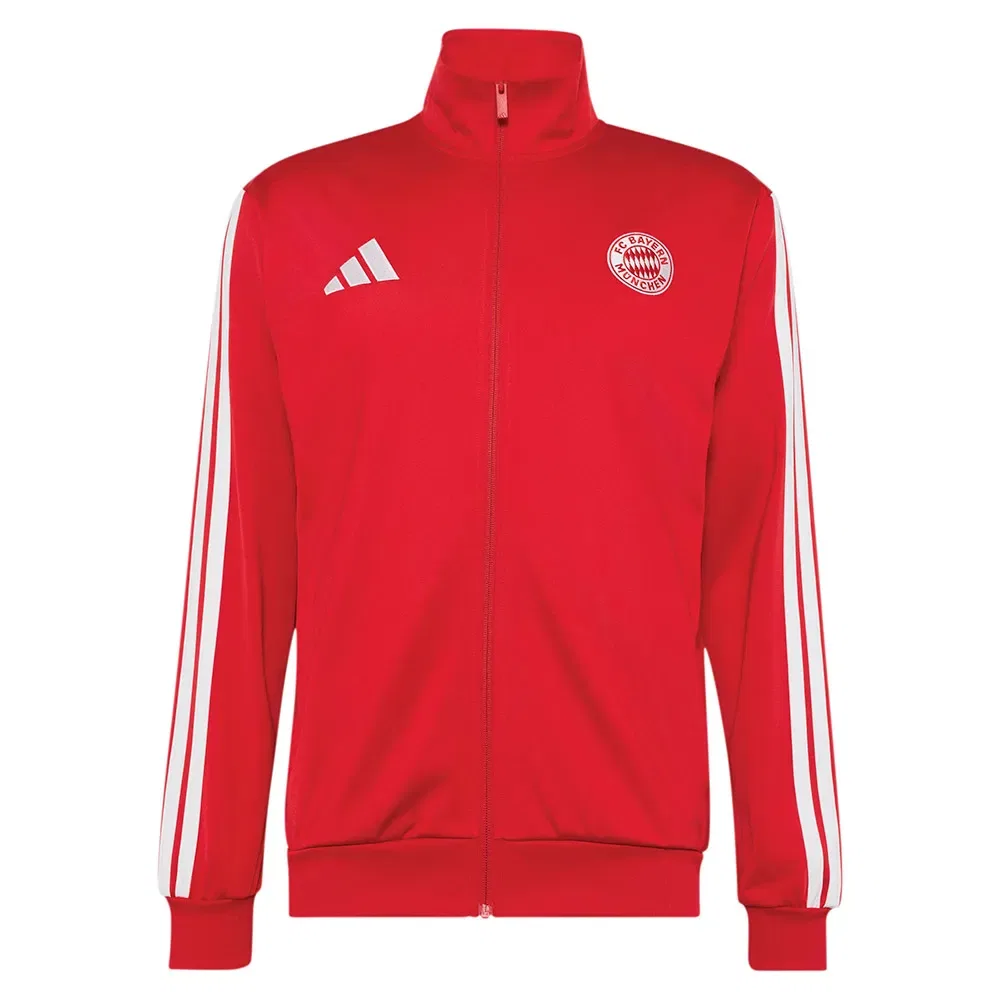 Мужской свитшот с длинным рукавом Adidas FC Bayern Munich DNA, Red — фото 3