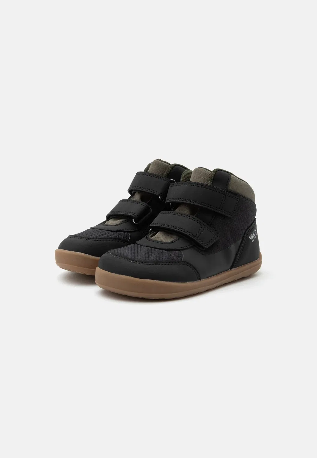 Ботинки Aspen barefoot mid wp унисекс - классические ботильоны Viking, Black — фото 2