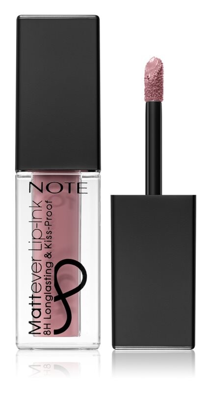 

Жидкая помада с матовым финишем Note Cosmetique Mattever Lip-ink, 06 Blushy 4,5 мл