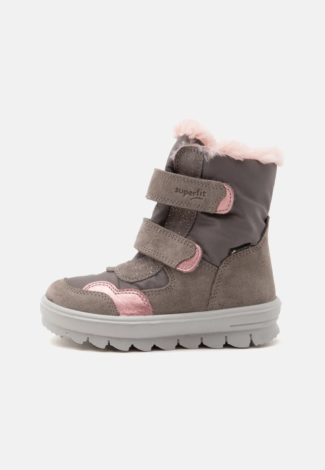 Gore-Tex Flavia - зимние ботинки Superfit, Grau/Rosa
