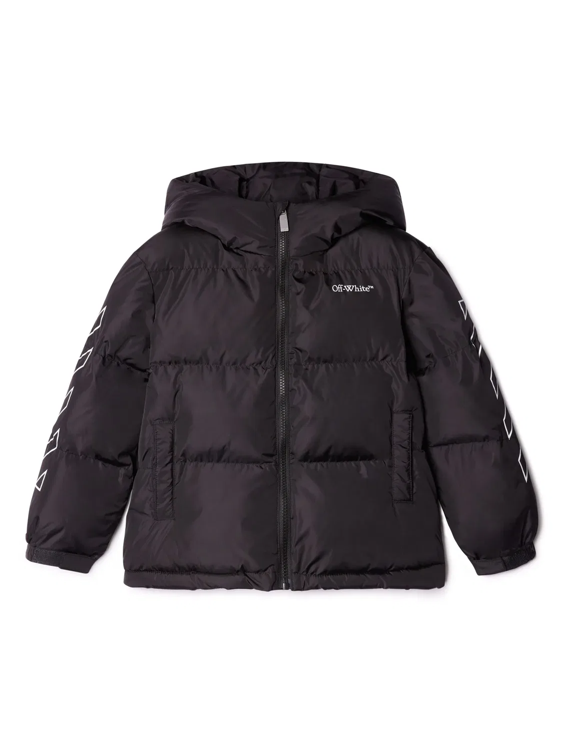 Куртка Bookish Diag из стеганого материала OFF-WHITE, черный
