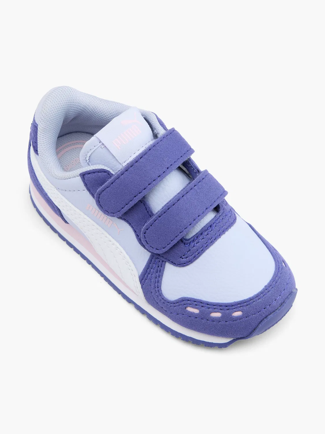 Детские кеды на липучках PUMA Cabana Racer SL 20 V INF, синий — фото 2