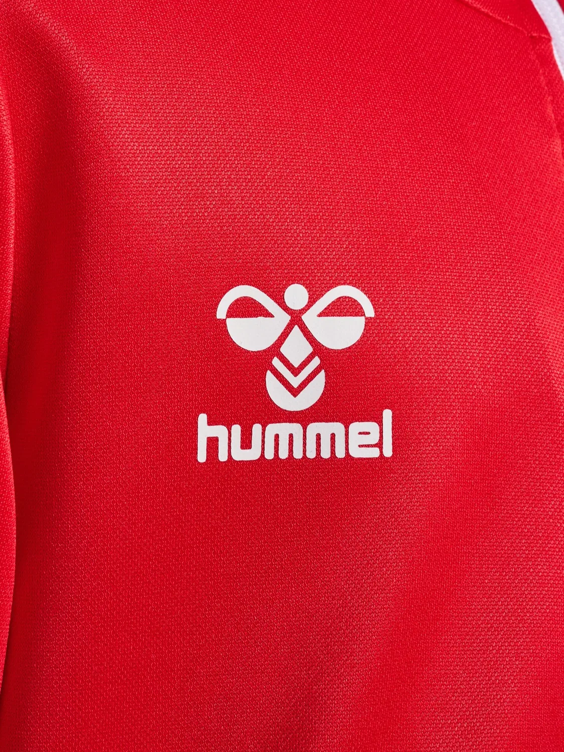 Спортивный костюм с молнией и логотипом Hummel, красный — фото 4