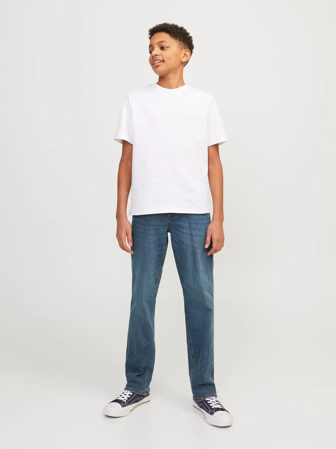 Джинсы Regular Fit Clark, JACK & JONES Junior, синие — фото 4