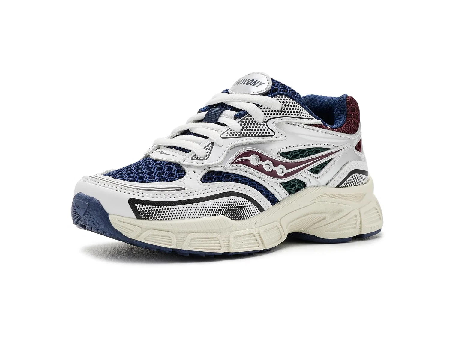 Кроссовки Turbo XT (для маленьких и больших детей) Saucony Kids, White Multi