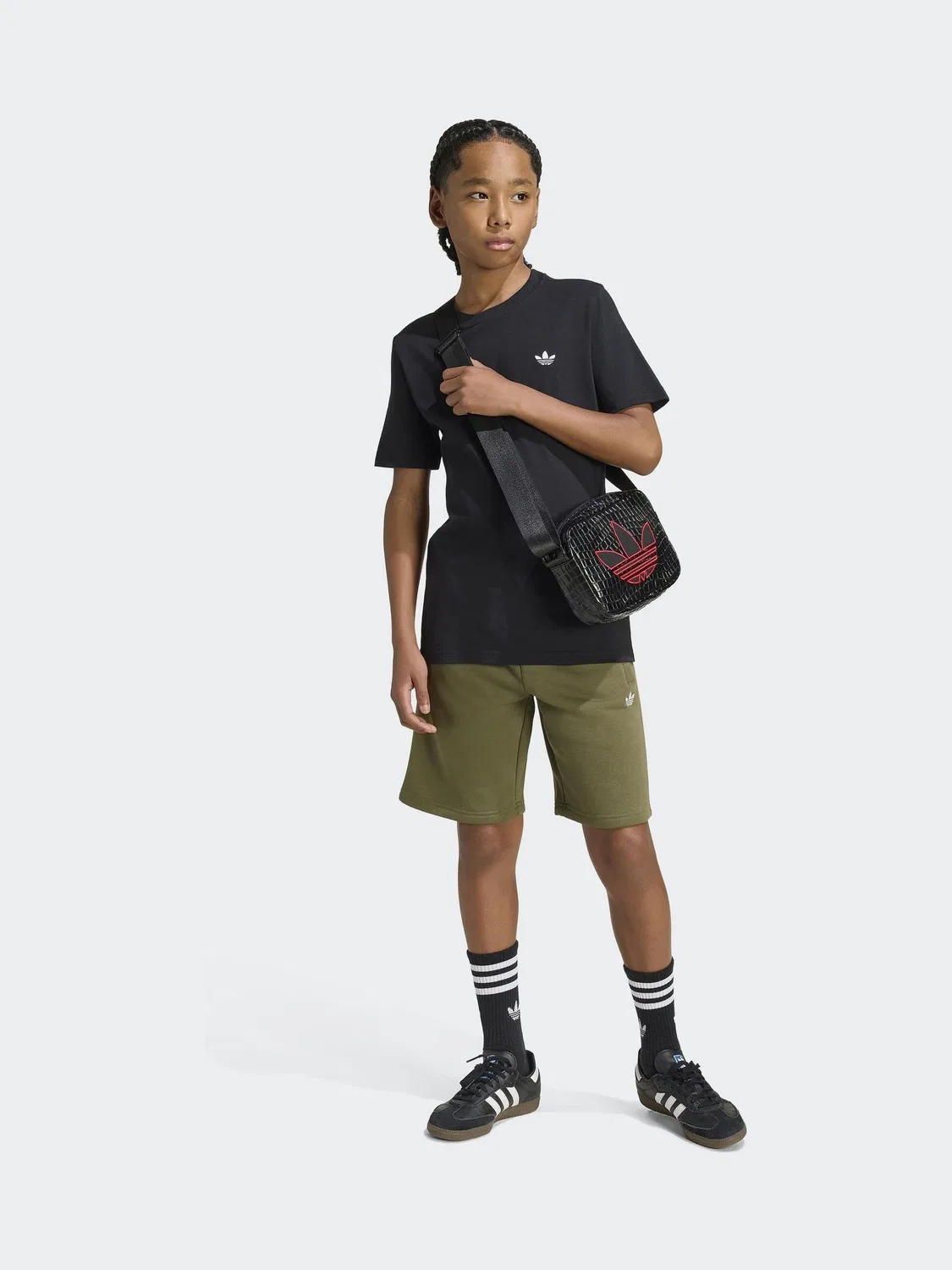 Футболка regular fit, adidas Originals, черный — фото 3