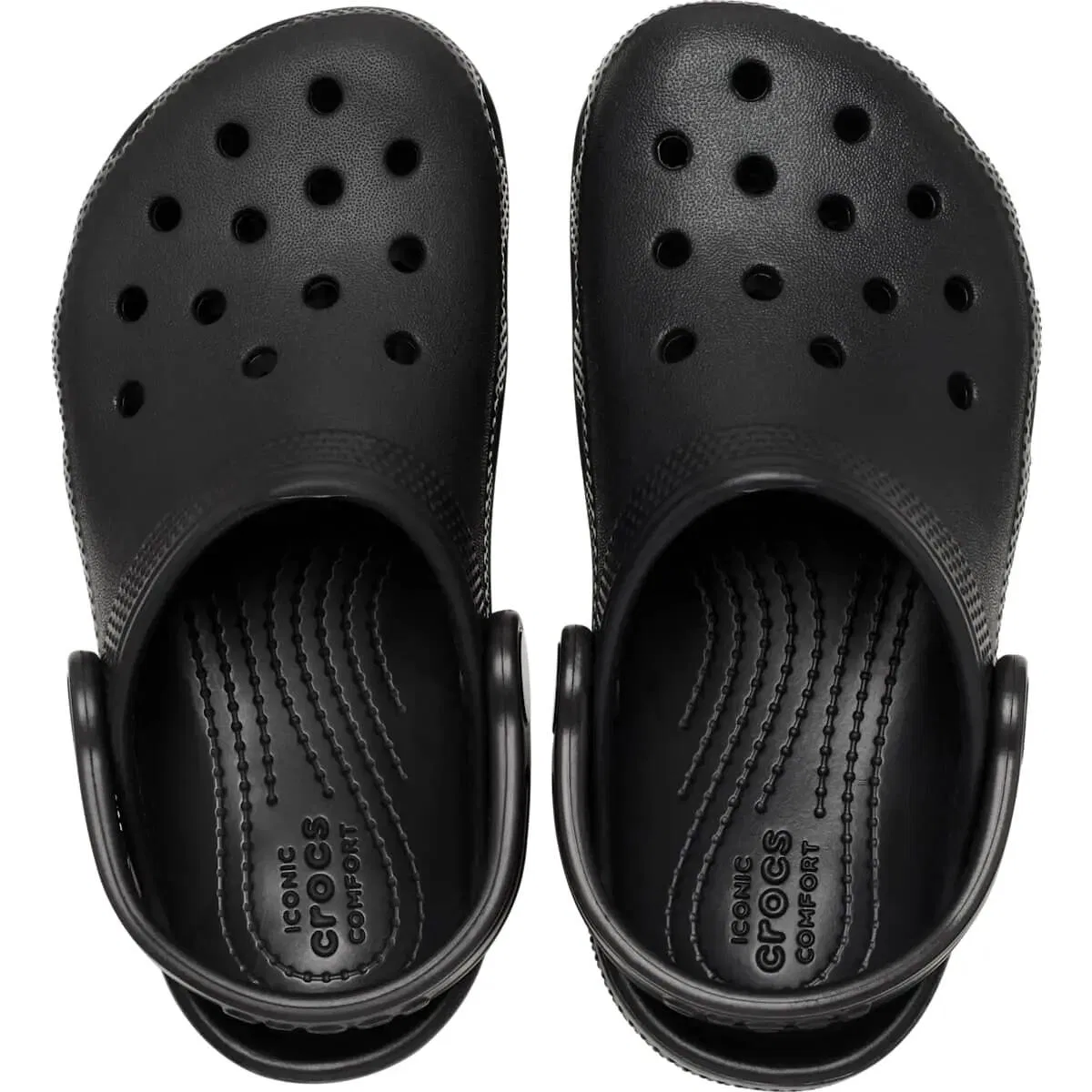 Детские классические сабо Crocs, Schwarz — фото 3