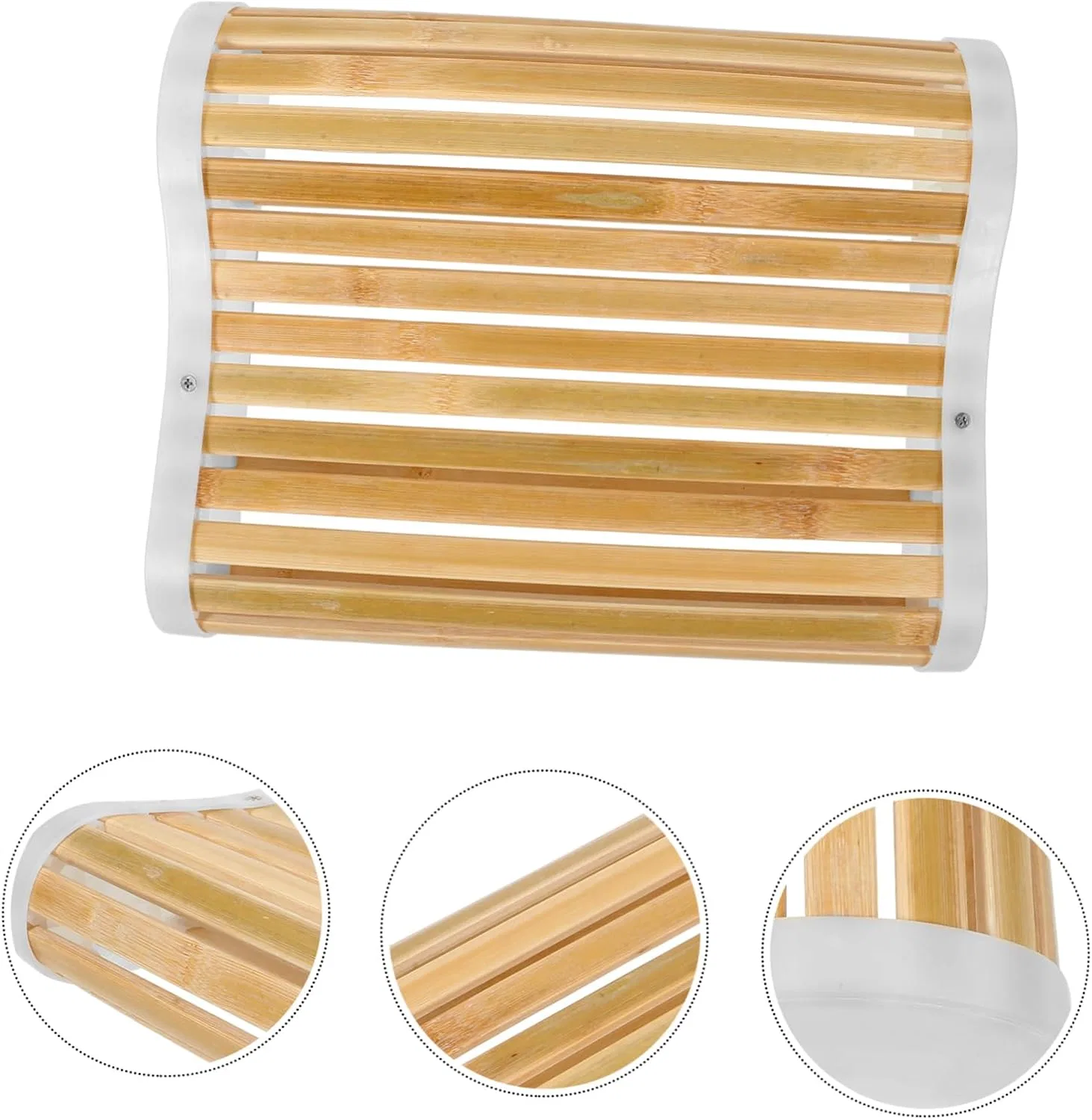Подушка для шеи в баню Bamboo, OATIPHO, 33x27x10 см — фото 3