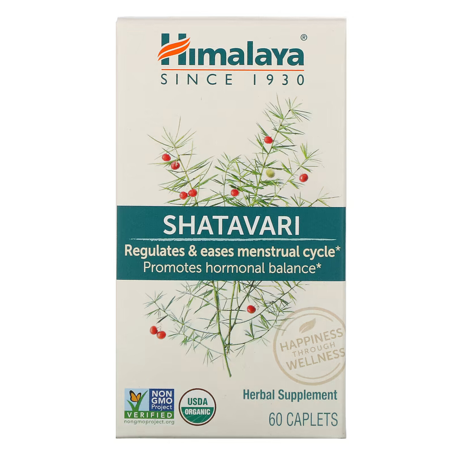 

Himalaya, Шатавари, 60 капсуловидных таблеток