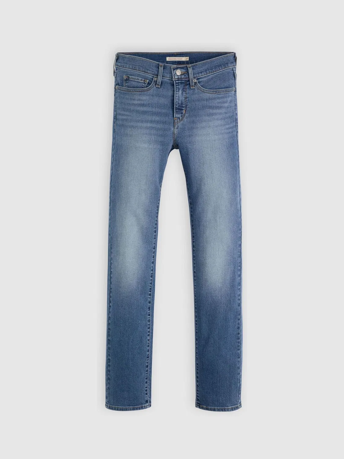 Levi's Eternal Indigo Mid Blue 311 Моделирующие прямые джинсы — фото 4