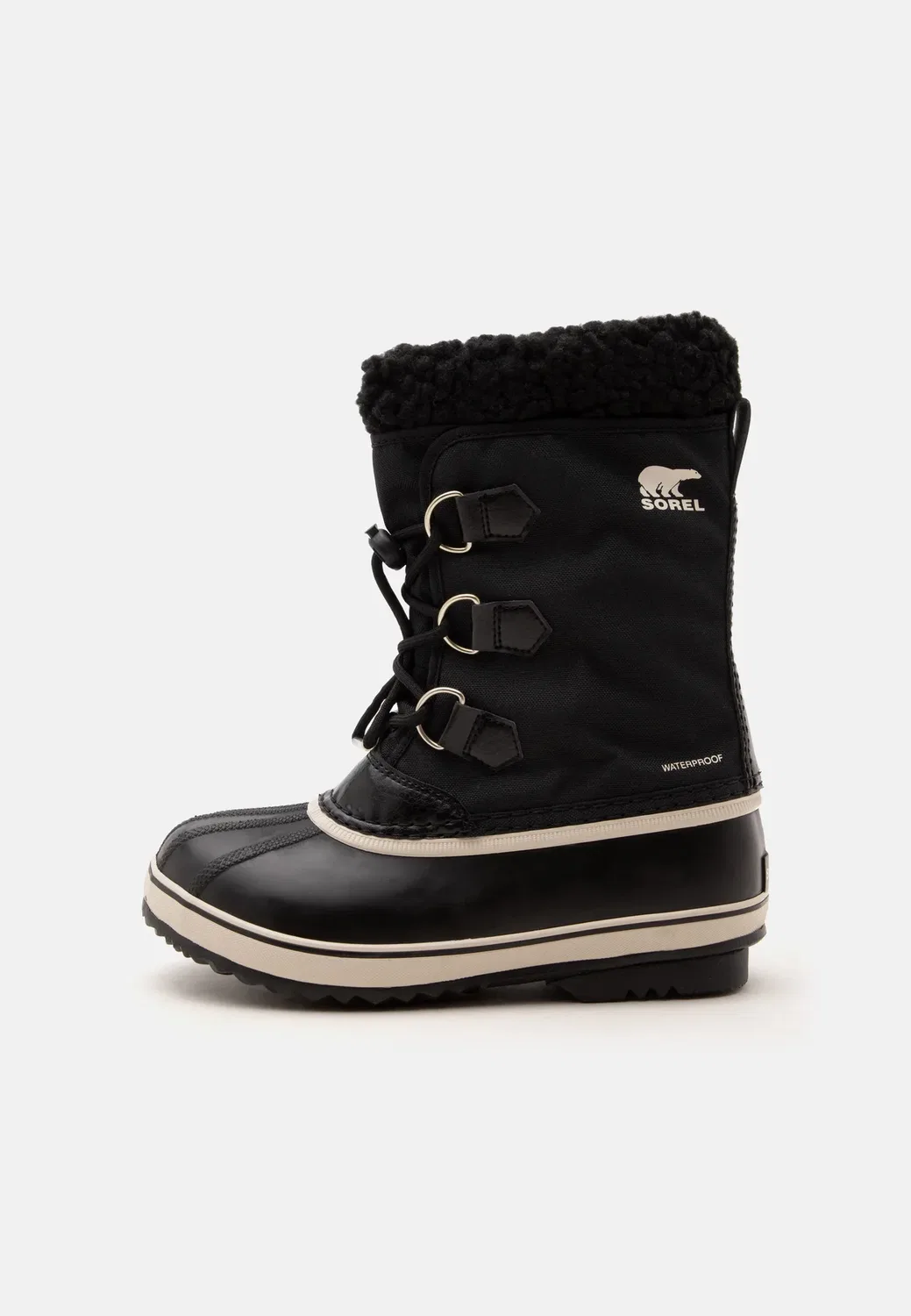 Детские ботинки унисекс на шнуровке для подростков Sorel, Black
