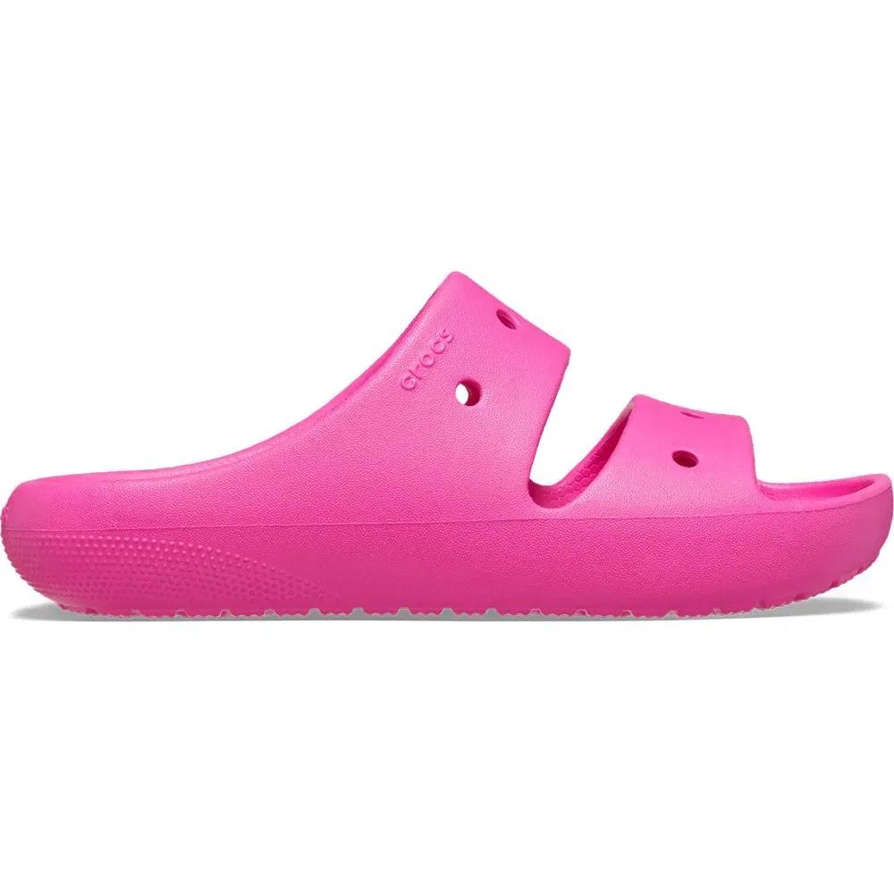 Детские сандалии для девочек с двумя ремешками Classic v2 Crocs, Pink — фото 3
