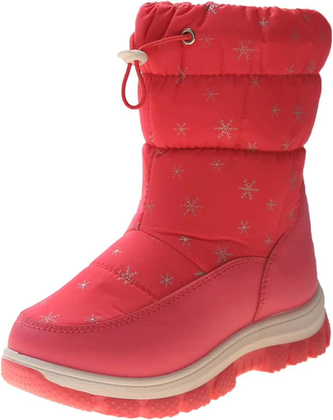 Детские зимние сапоги для мальчиков и девочек с толстой подошвой Egmy, Hot Pink